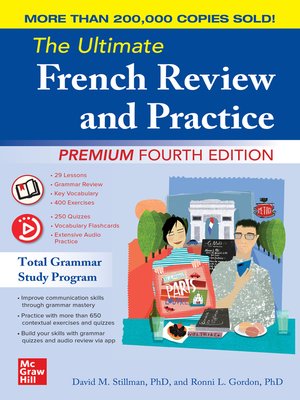 cover image of The Ultimate French Review and Practice, Premium